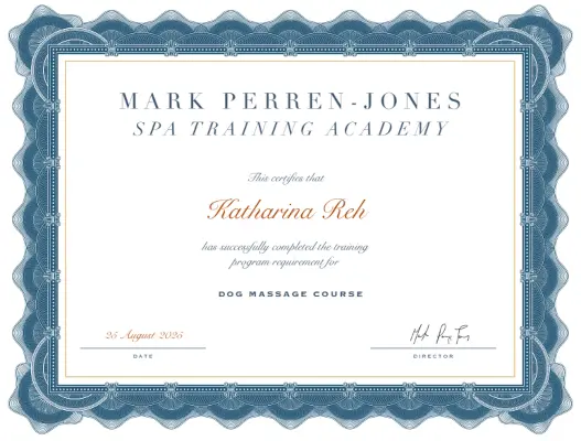 Zertifikat Spa Academy 1