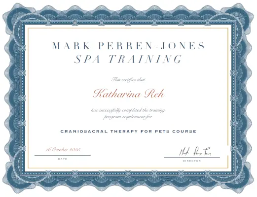 Zertifikat Spa Academy 2